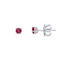 Orecchini Babila Milano Colore in Oro bianco Rubino 0.30 Ct 220869 - 220869